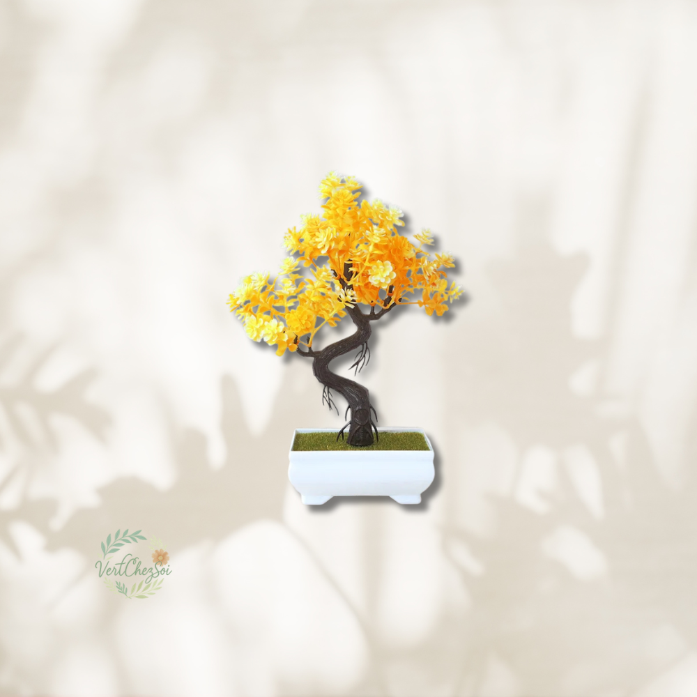Bonsai Artificielle Elancé - Plusieurs Coloris au Choix