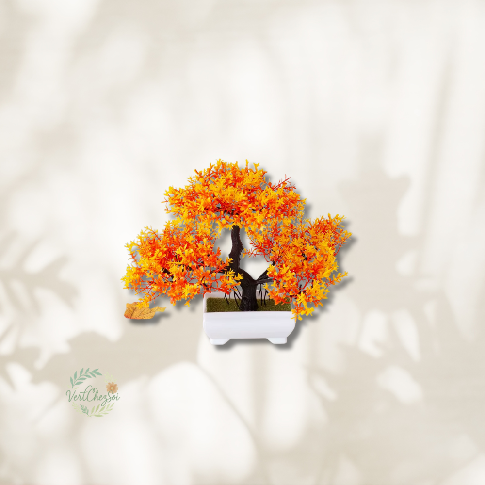 Bonsai décoratif artificiel cascade coloré