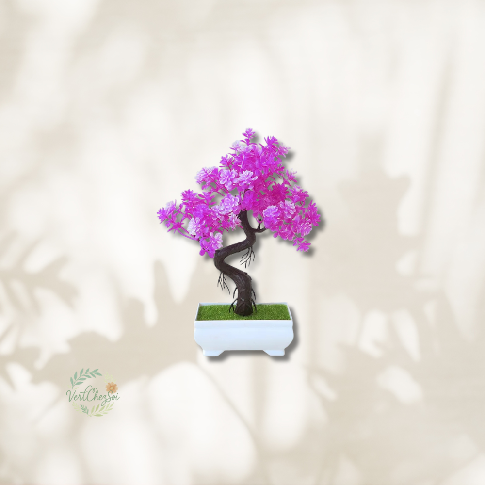 Bonsai Artificielle Elancé - Plusieurs Coloris au Choix
