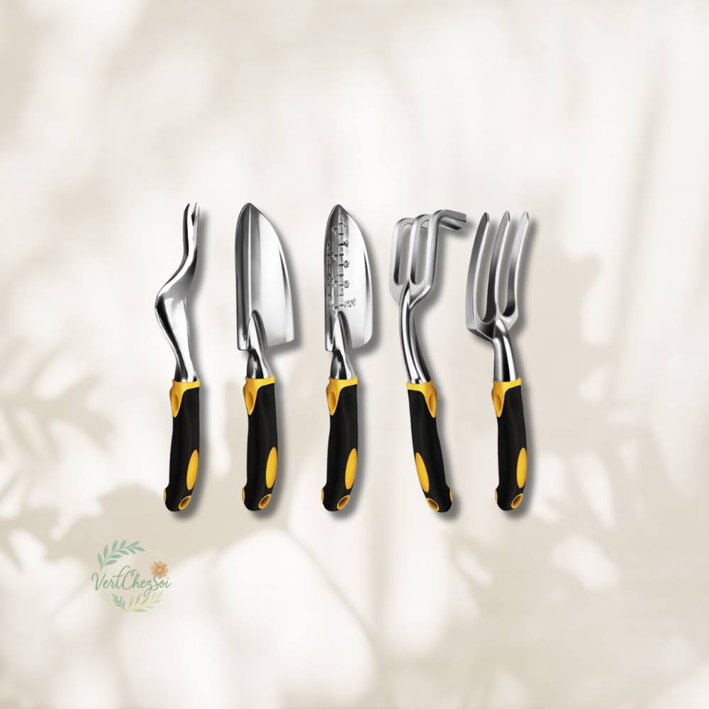 Kit 5 outils de jardinage 