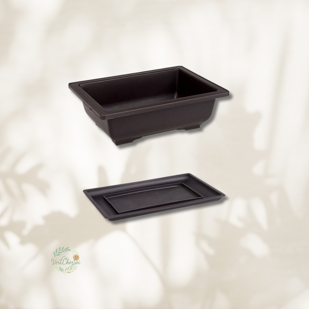 Pot de fleur rectangulaire 