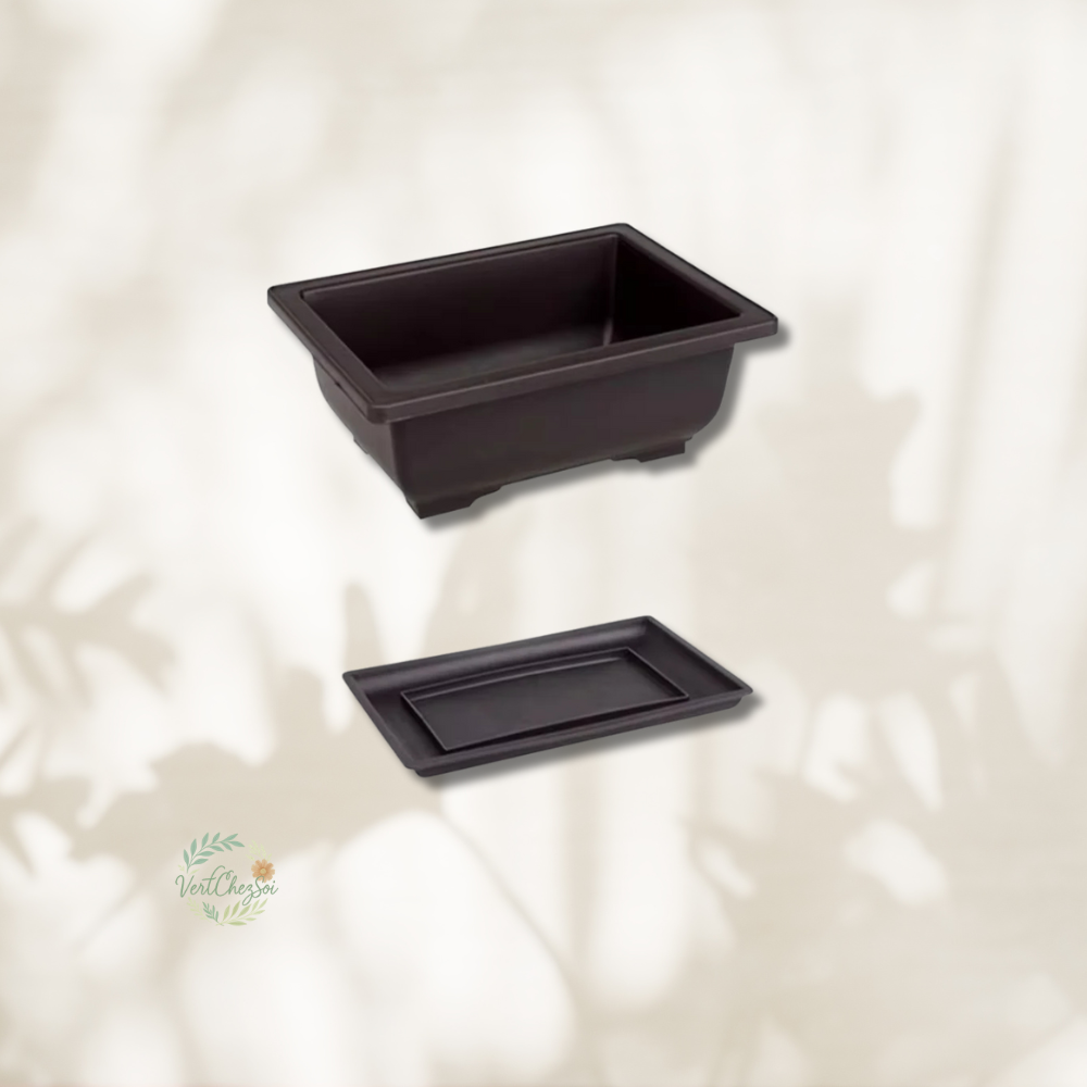 Pot de fleur rectangulaire 