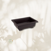 Pot de fleur rectangulaire 