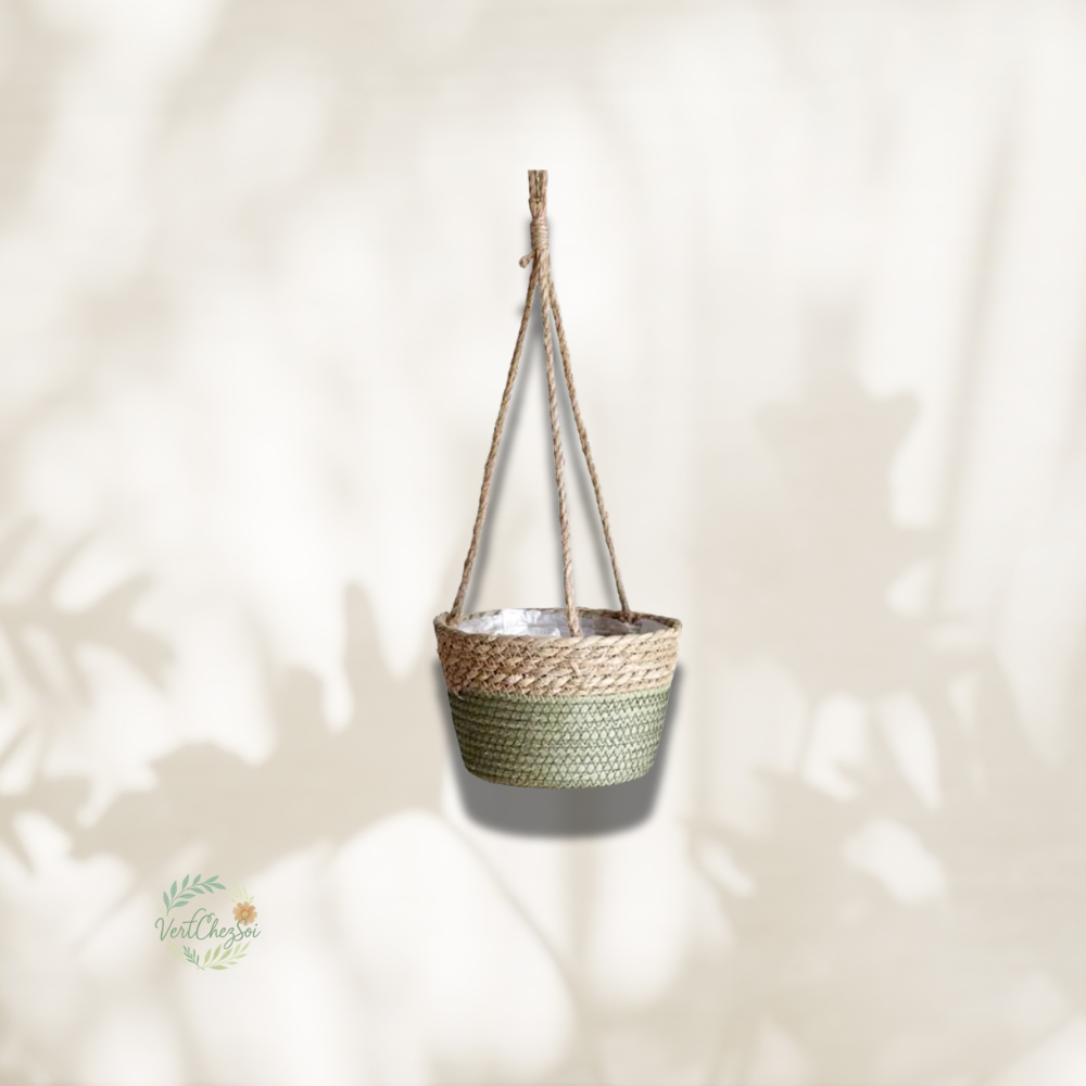 Pot suspendu naturelle 