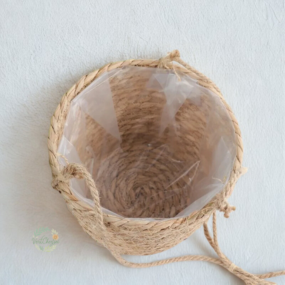 Pot suspendu naturelle 