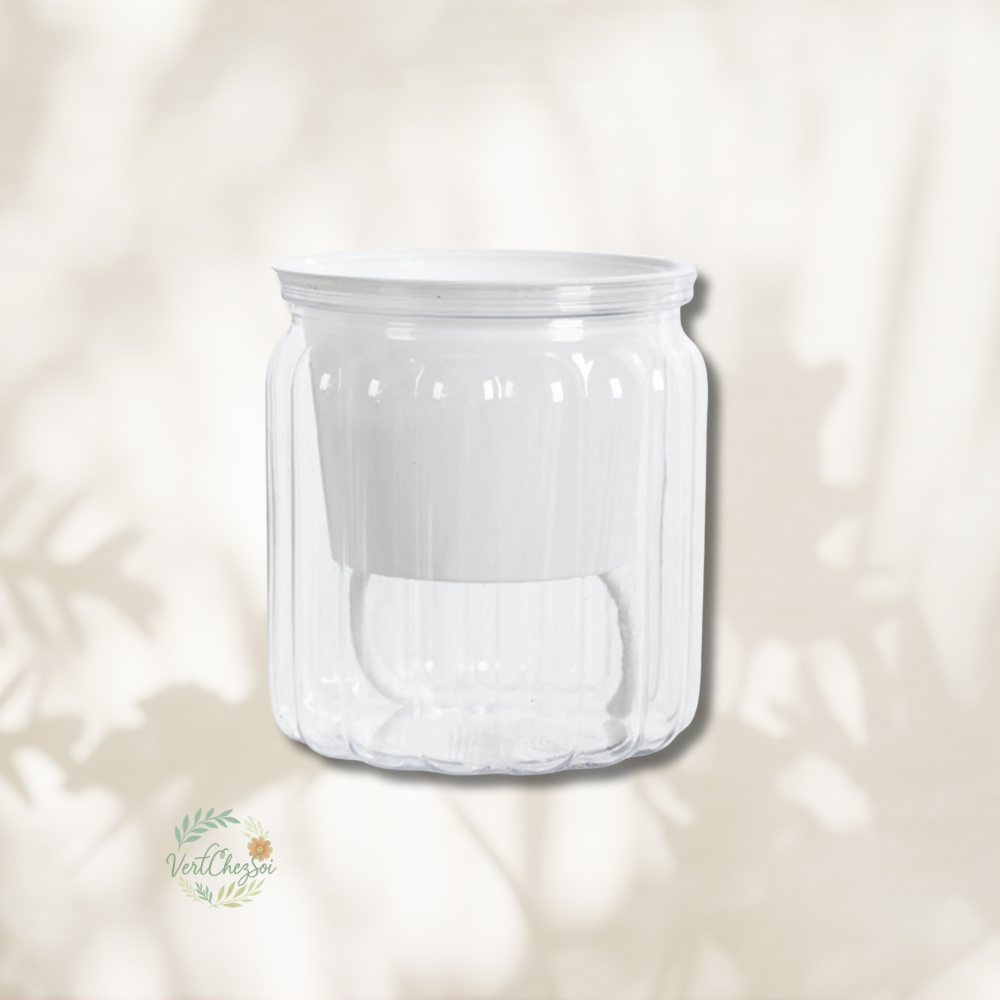 Pot autoarrosant transparents petit