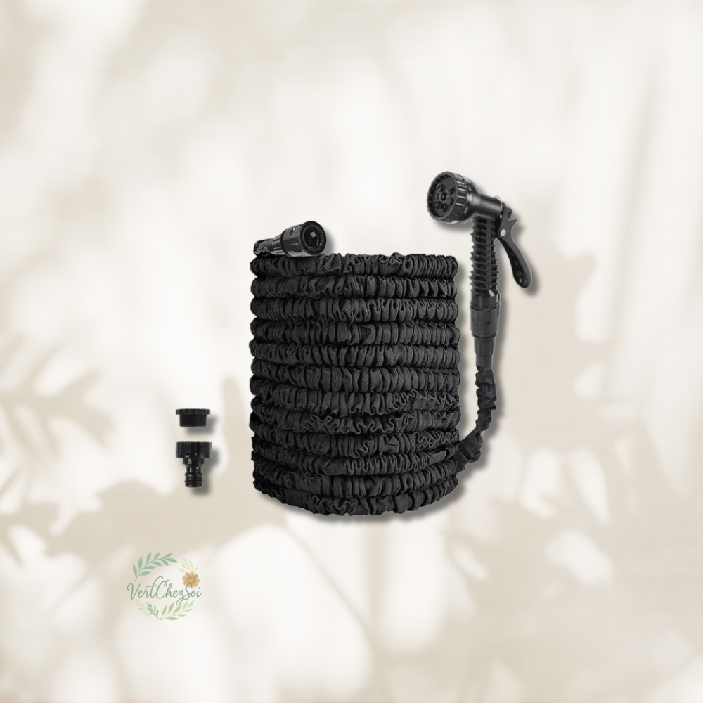 Tuyau d'arrosage extensible coloré