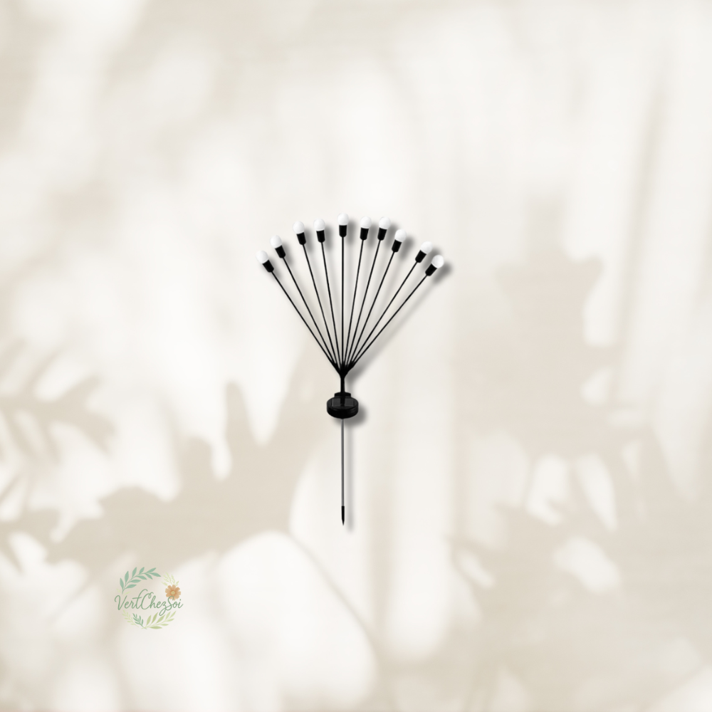 décoration led lucioles jardin