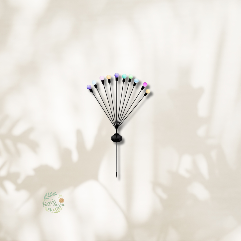 décoration led lucioles jardin